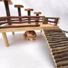 Hamster Platform Cage Ladder Toy Small Animals Climbing Jumping Boredom Pet Toy
