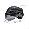 Helmet with Visor Safeguarding Bike Padded for Cyclists
