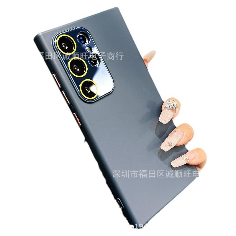 Flüssigsilikon für Samsung S25 Ultra Handyhülle All-Inclusive Linse S23 Ultra Premium S22 Hülle