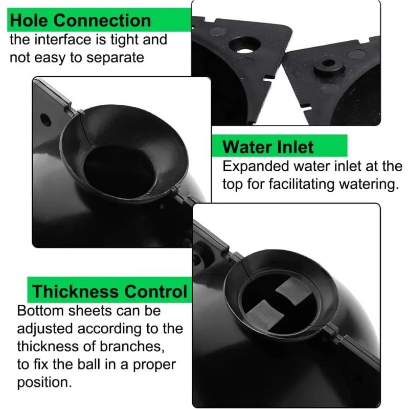 10PCS Reusable Plant Rooting Ball Transplant Nursery Ball Sapling Propagation Grafting Breeding Case for Home Gardening Accesorries