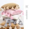 Bohemian Elegance Velvets Cushions Cover with Soft Tassels for Sofa and Bedroom Enhancement