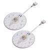 2PCS Ceiling Light Replacement Board 12W Aluminum Magnetic LED Ceiling Light Panel Retrofit for Pendant Light Wall Light