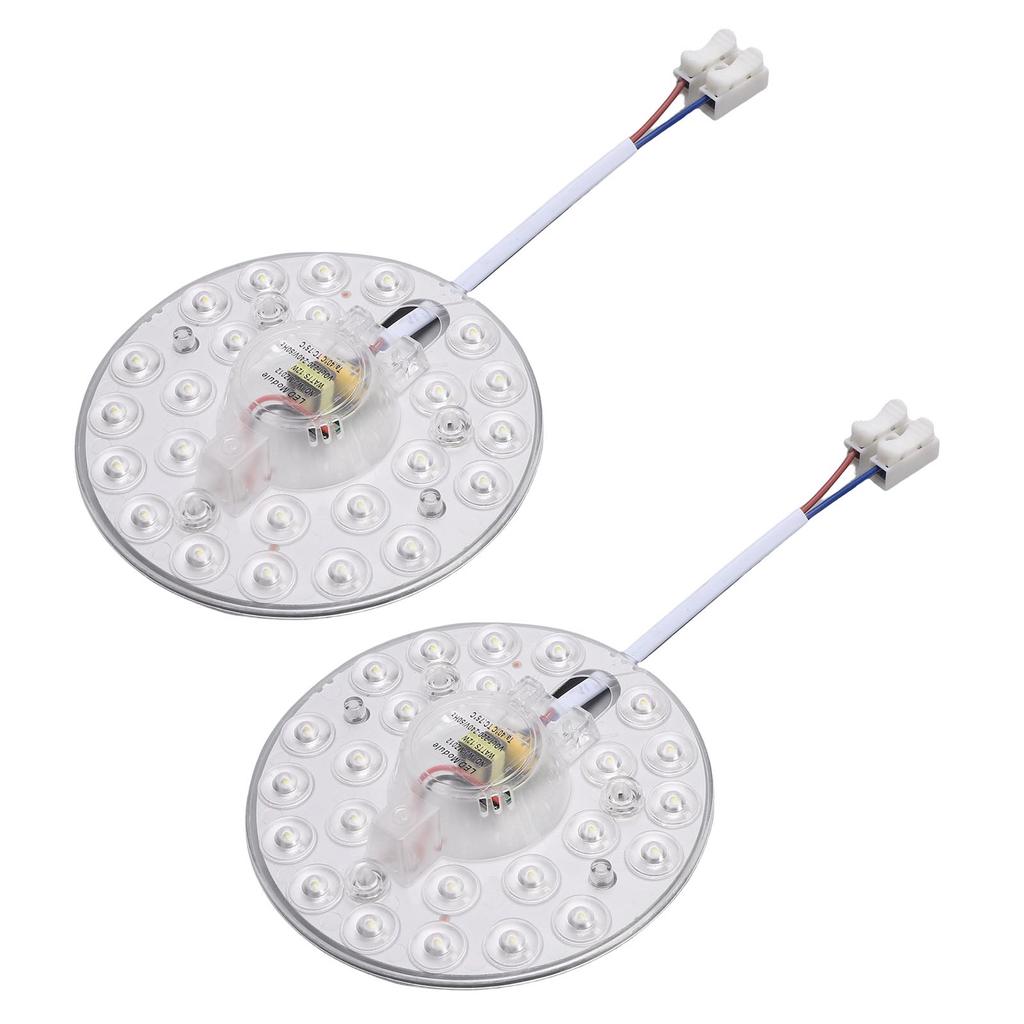 2PCS Ceiling Light Replacement Board 12W Aluminum Magnetic LED Ceiling Light Panel Retrofit for Pendant Light Wall Light