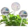 3pcs Glass Plant Watering Globes Large Vacation Water While Away Indoor Outdoor Potted Plant Slow Release Self Watering Bulbs Devices Planter Insert