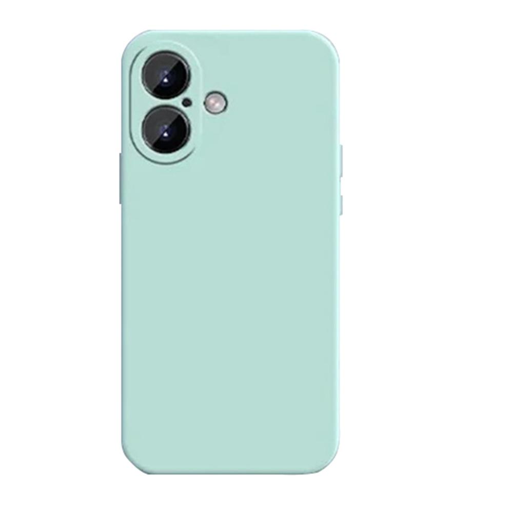 Per iPhone 17 iphone 16 TUP Morbida Protettiva Antiurto Cover Colorata Custodia Semplice in Silicone Liquido Cover per Telefono