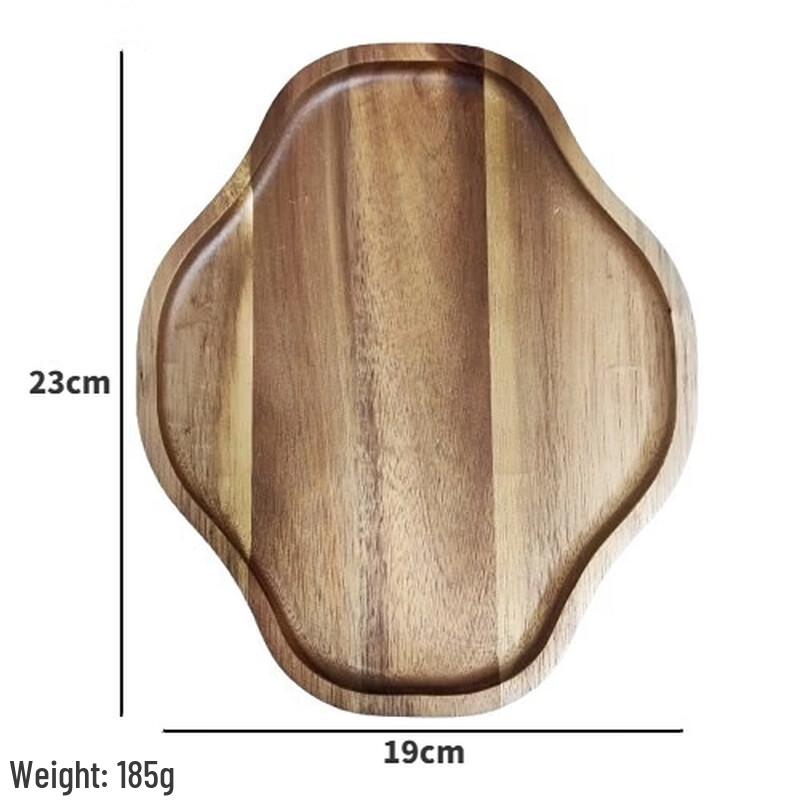 Wooden White Dove Serving Tray