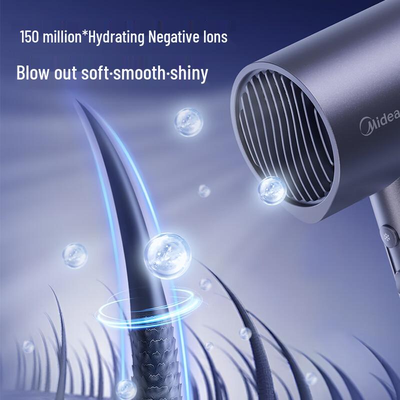 Midea Ion & Plasma Hair Dryer for Hair Care