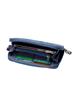 Joseph&Stacey Denim Travel Cross Wallet Hello Kitty Washed Blue