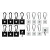 Nylon Pack Awning Tent Hangers for Travel Trailers Motorhomes 5/6mm & 7/8mm Rails, Double Weave for Additional Strength