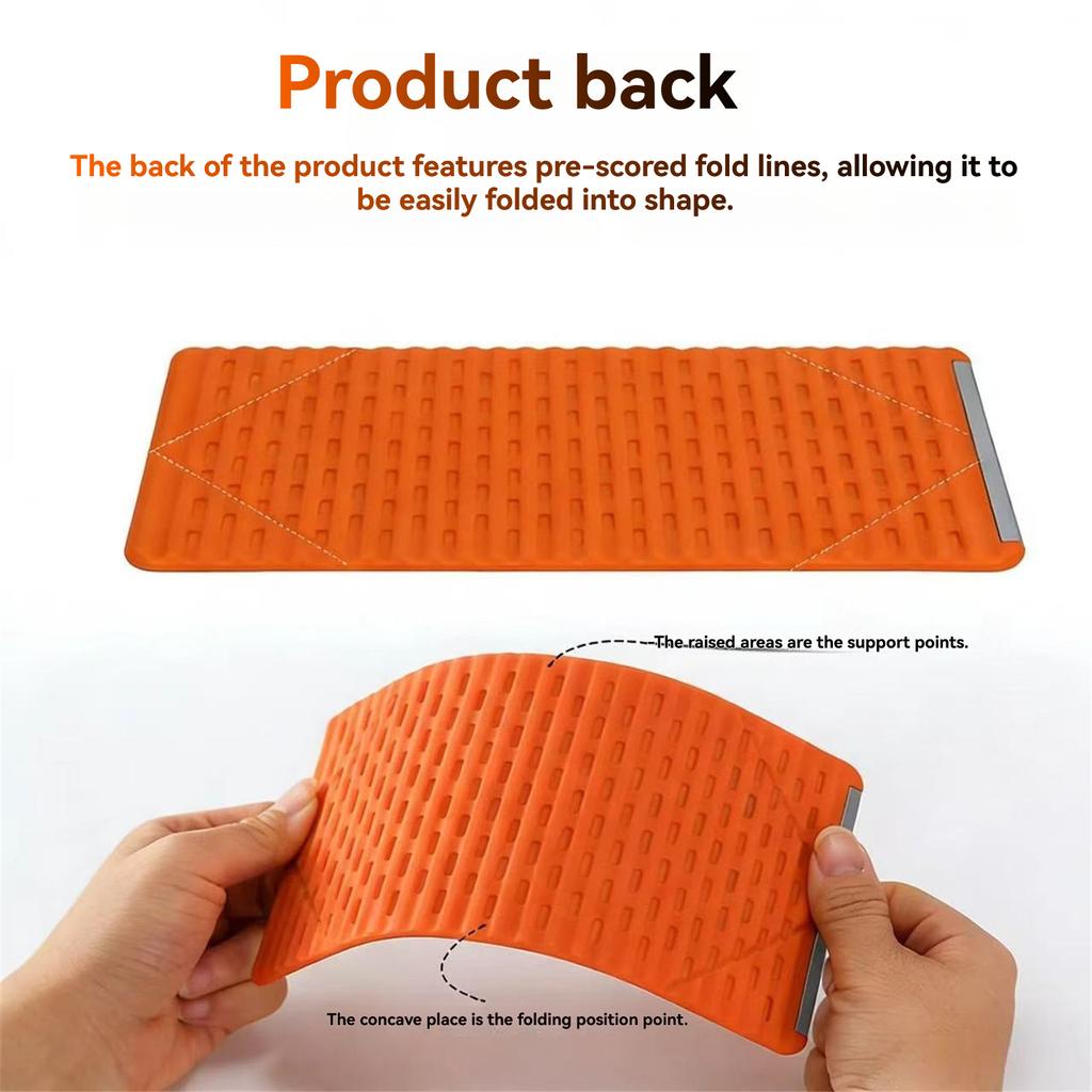 Silicone multifunctional folding stand flexible silicone aluminum desktop stand mobile phone and adjustable from multiple angles anti slip deskto