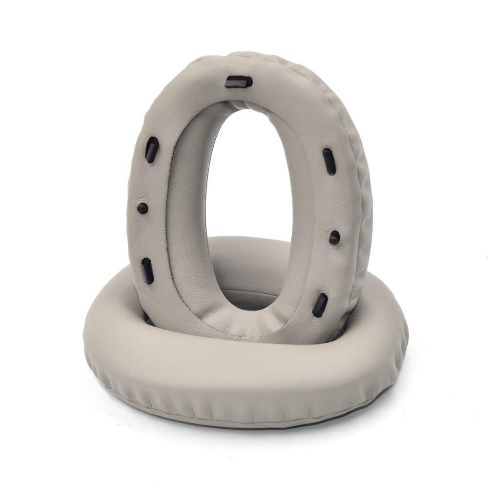 1 Pair Protein Leather Headset Earmuff for Sony WH-1000XM2 / MDR-1000X Headphones Repair