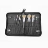 Makeup Brush Storage Bag Folding Large Capacity Portable Cosmetic Brush Holder Pouch for Travel