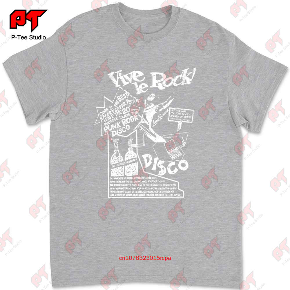 Seditionaries Vive Le Rock Tshirt 3N0S