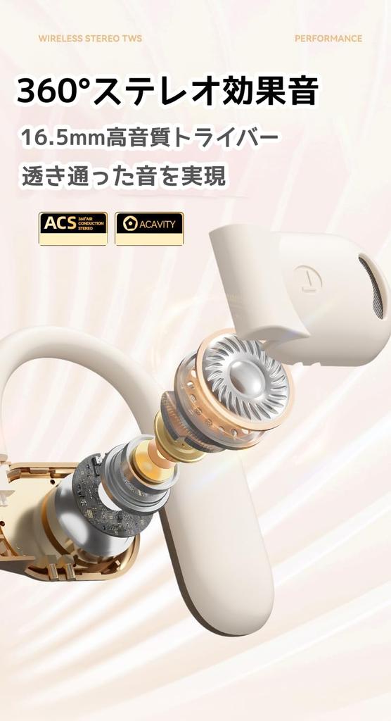 Latest Sound Wireless Bluetooth Sound Bluetooth Fast No Ear Innovative Bone Air Directional Sound Transmission Sound Leakage No Time LED Battery