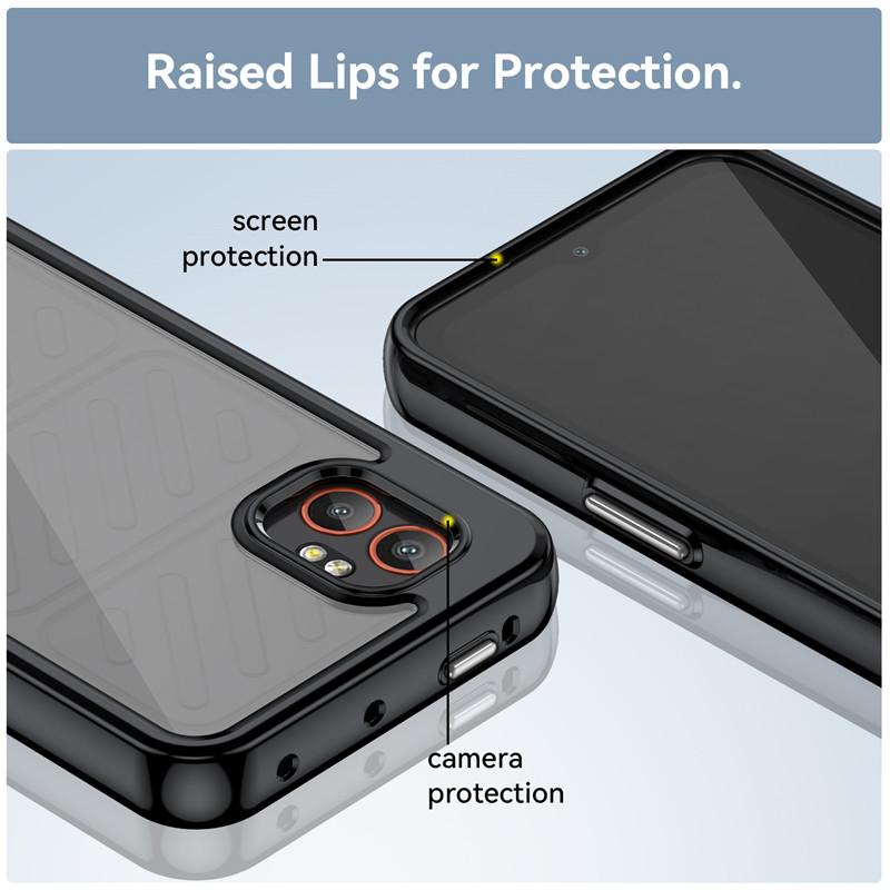 For Samsung Galaxy XCover7 Pro Case Samsung Galaxy XCover7 Pro Cover Clear PC + TPU Shockproof Phone Cover Galaxy XCover7 Pro