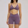Sports Suits Yoga Suits Sports Pants, Women's Fitness Wear Sports Bras Fitness Training Wheel Short Yoga Leggings, Fitness Clothing, Sports Apparel