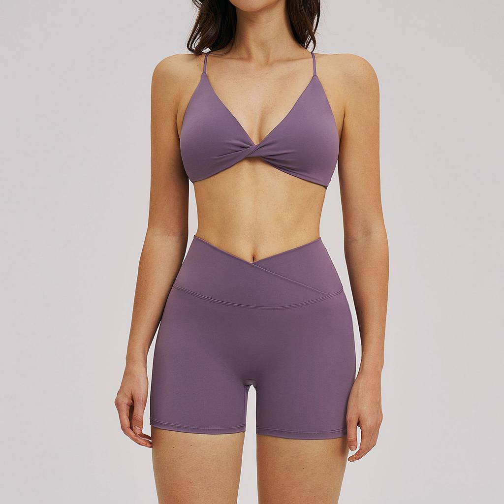 Sports Suits Yoga Suits Sports Pants, Women's Fitness Wear Sports Bras Fitness Training Wheel Short Yoga Leggings, Fitness Clothing, Sports Apparel