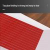 White Tearable Sticky Notes: Portable Non-Adhesive Large Notebook