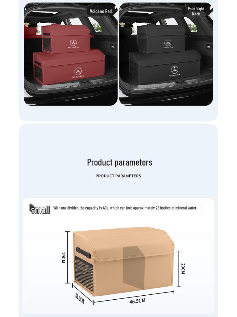 Foldable Trunk Storage for Mercedes-Benz GLC300L/GLC260L