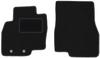 Black Front Floor Mats For: Mitsubishi Grandis Minivan (2004-2010)