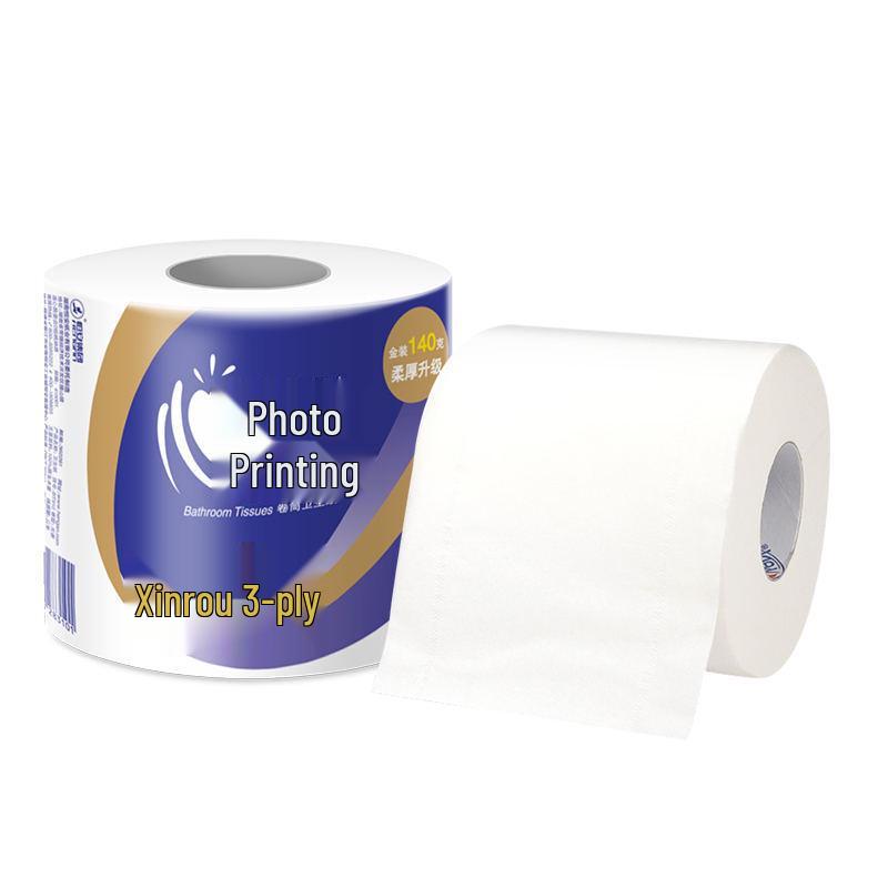 Heart Series Soft Toilet Paper Rolls
