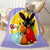 Bing's Colorful Adventure Blanket Warmthful Decor Suitable for Chair Picnics Bed Four Seasons Multipurpose Modern