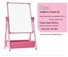 Kids' Double-Sided Magnetic Blackboard & Whiteboard: Erasable Drawing & Writing Stand with Coloring and Graffiti Features