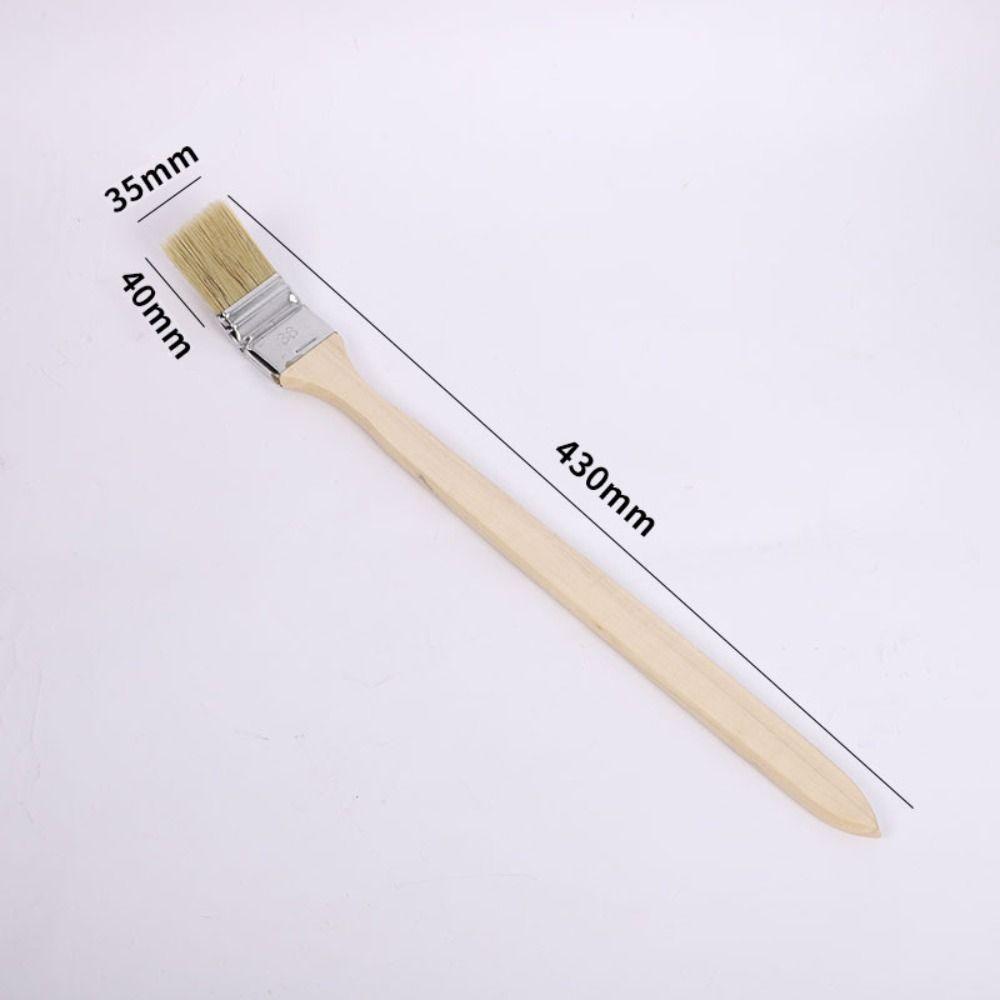 Mixed Pig Mane Hair Elbow Paint Brush Long Handle Elbow Universal Bristle Brush  Painting