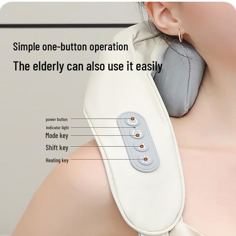 Multi-functional Heated Neck and Shoulder Massager