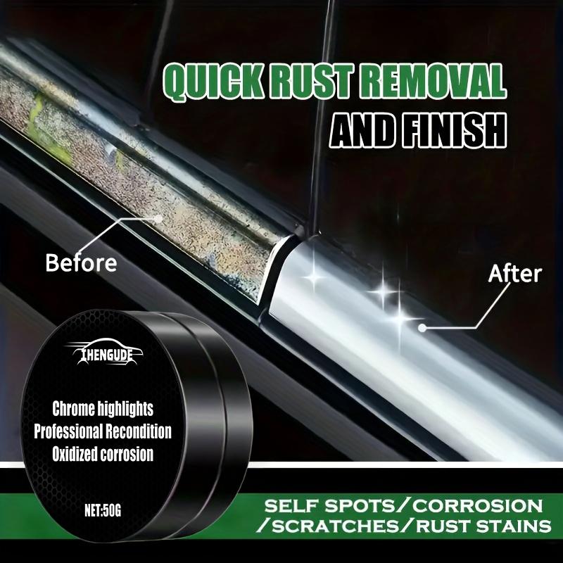 Professionelle Chrom-Reparaturpaste - Metalloxidations-Restaurator und Polierpaste für Autotürgriffe, Fenster, Stoßstangen - Universell einsetzbar