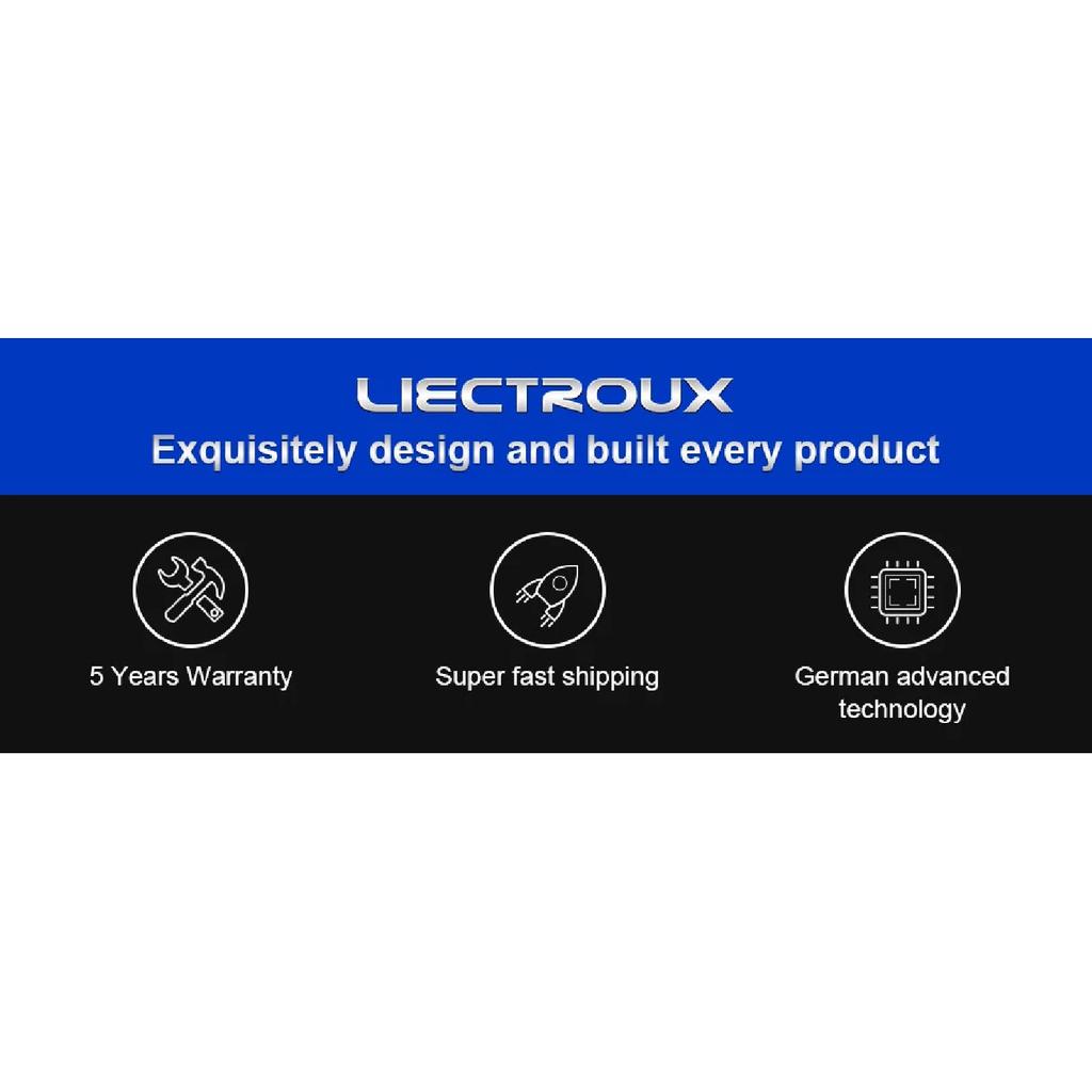 Window Cleaning Robot Liectroux S11,4-Way Water Spray,9Kpa,Home Glass Floor Wall Tiles Cleaner Robot,Strong Vacuum,Smart Memory