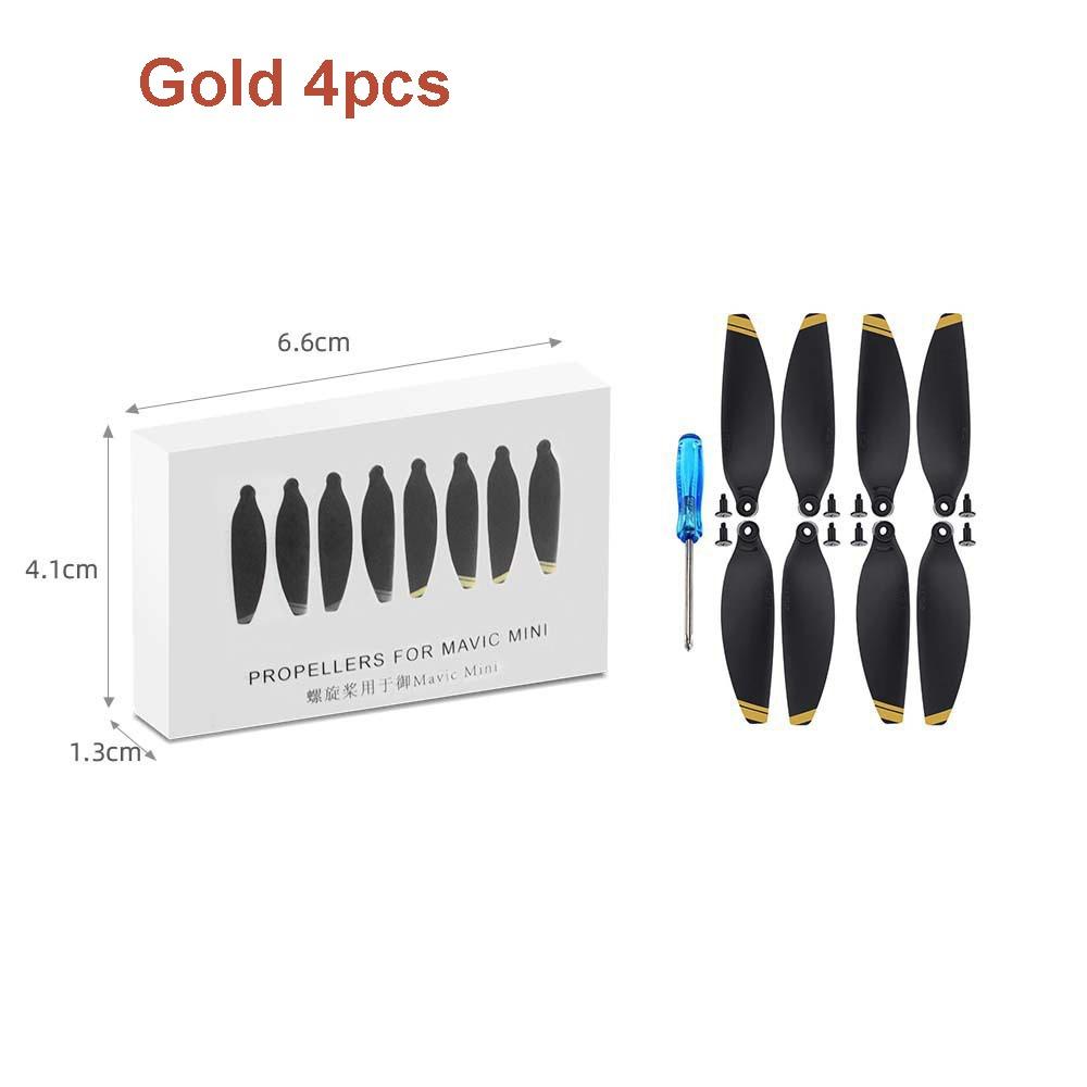 4/8pcs 3Colors Low Noise Propellers PC material Propeller Blades for DJI Mavic MINI 4726F