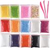 Aug. Micro-Polystyrene Beads Small Foam Balls Slime Beads Set With 3 Slime Tools Fit For Slime Making Art DIY Craft, (Contain No