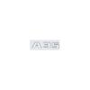 Emblema 3D ABS con letras negras brillantes A35 A45 A45S Turbo 4matic para Mercedes Benz AMG, guardabarros trasero para maletero W176 W177, pegatina con logotipo