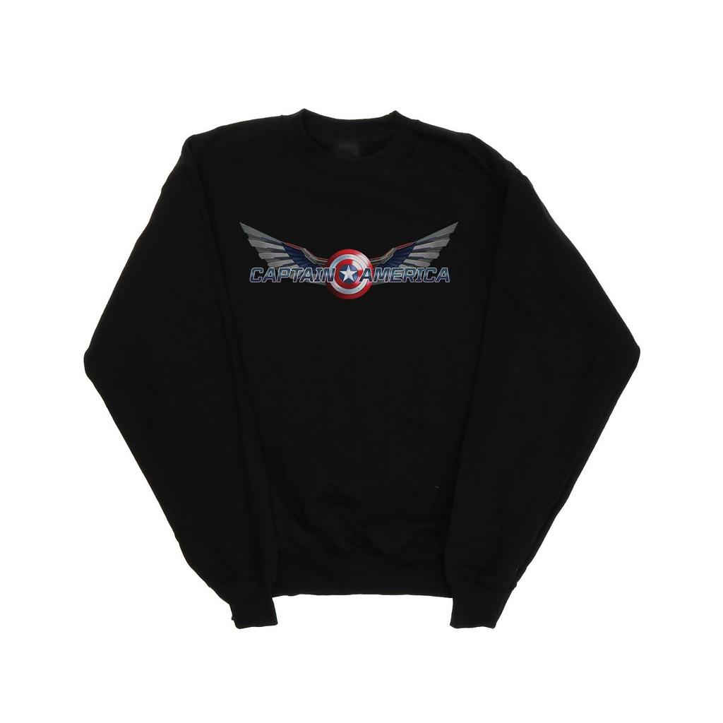 Marvel Womens/Ladies Falcon And The Winter Soldier Captain America Logo Sweatshirt