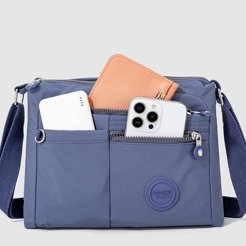 Nylon Bag Women's Shoulder Bag Multi-layer Crossbody Bag Mother Bag