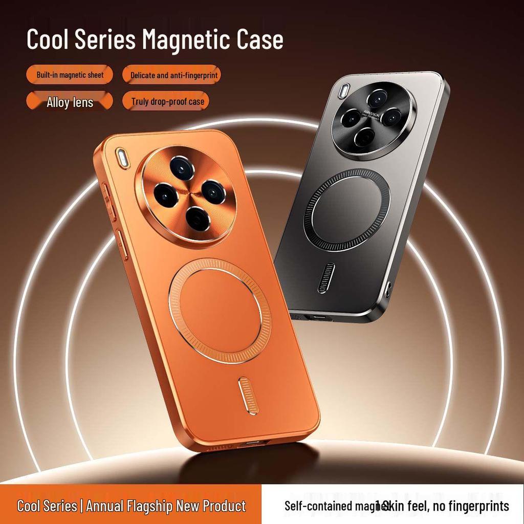 Vivo Y300i Phone Case - Drop-Proof, Lens Protection, Built-In Magnetic Ring, High-End Feel, Unisex Design, Cool Protective Cover.