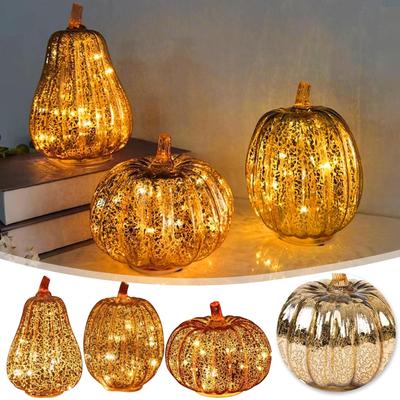 Party Venue Pumpkin , Western  Festival Decorations, Luminous Electronic Small Pumpkin .