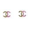 Stud Earrings Women's Pink AB-24C-042