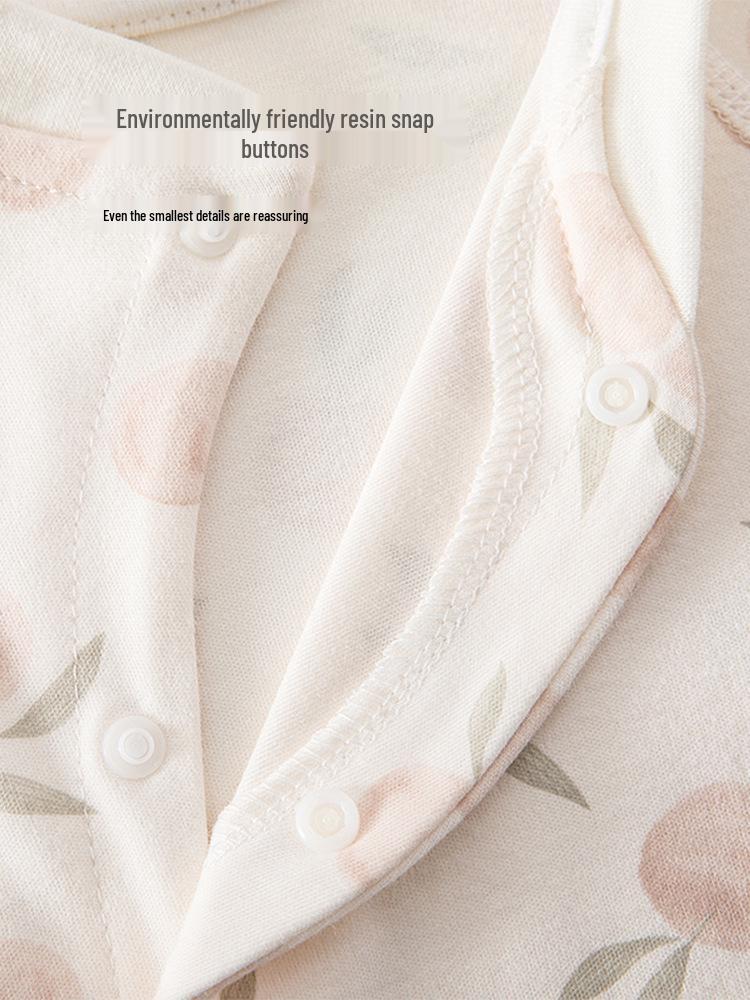 Pure Cotton Long Sleeve Baby Jumpsuit for Newborns and Toddlers - Spring, Autumn, Winter