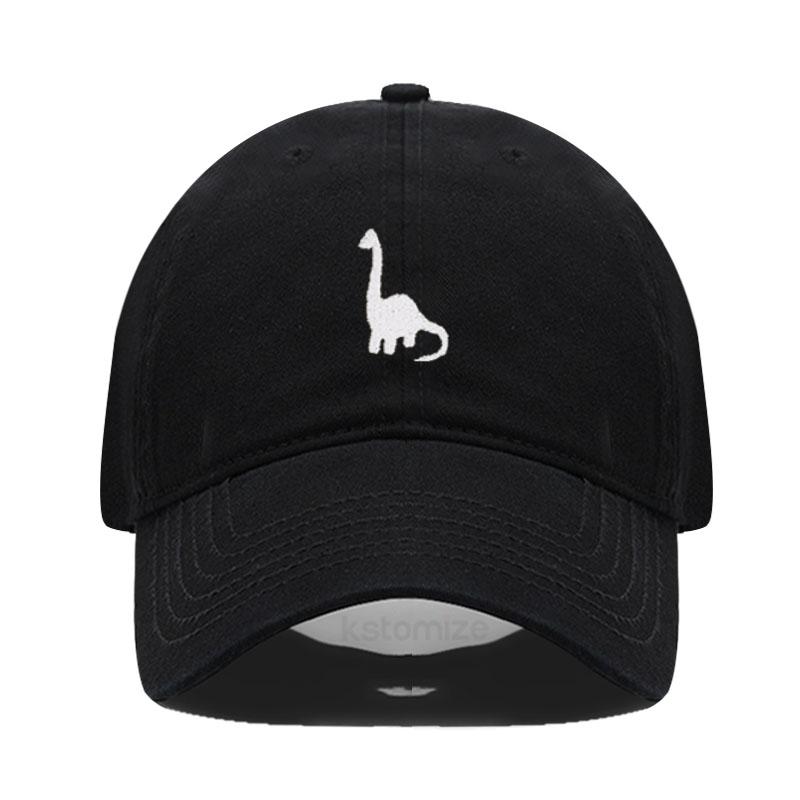 Unisex Soft Cotton Dad Hat Dinosaur Embroidery Baseball Cap For Women Men Adjustable Unisex Casual Sports Caps