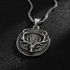 New Elk Animal Pendant Hip Hop Retro Trendy Pendant Necklace