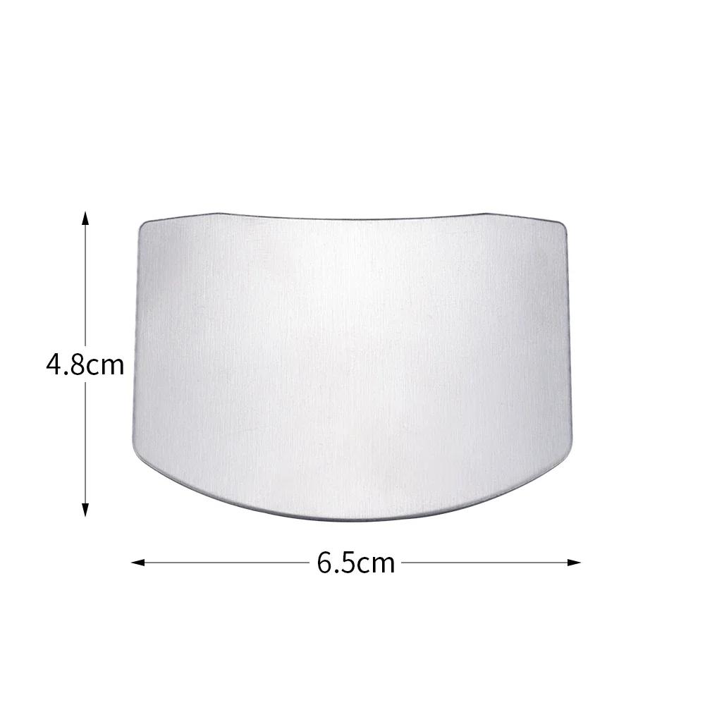 1/5PC Stainless Steel Finger Guard Safety Cut Vegetables Adjustable Hand Guard Kitchen Tool Finger Protector Tool Kitchen Gadget