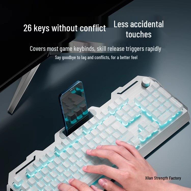 Maverick Mechanical Gaming Keyboard, Mouse, and Headset Set - Wired Esports Peripherals.