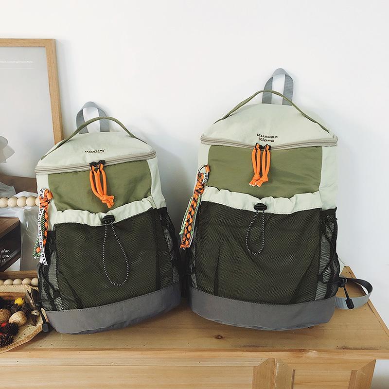 Schoolbag, Outdoor Sports Large-capacity Short Trip Organizer, Casual Hiking Backpack, Stylish Lightweight Backpack