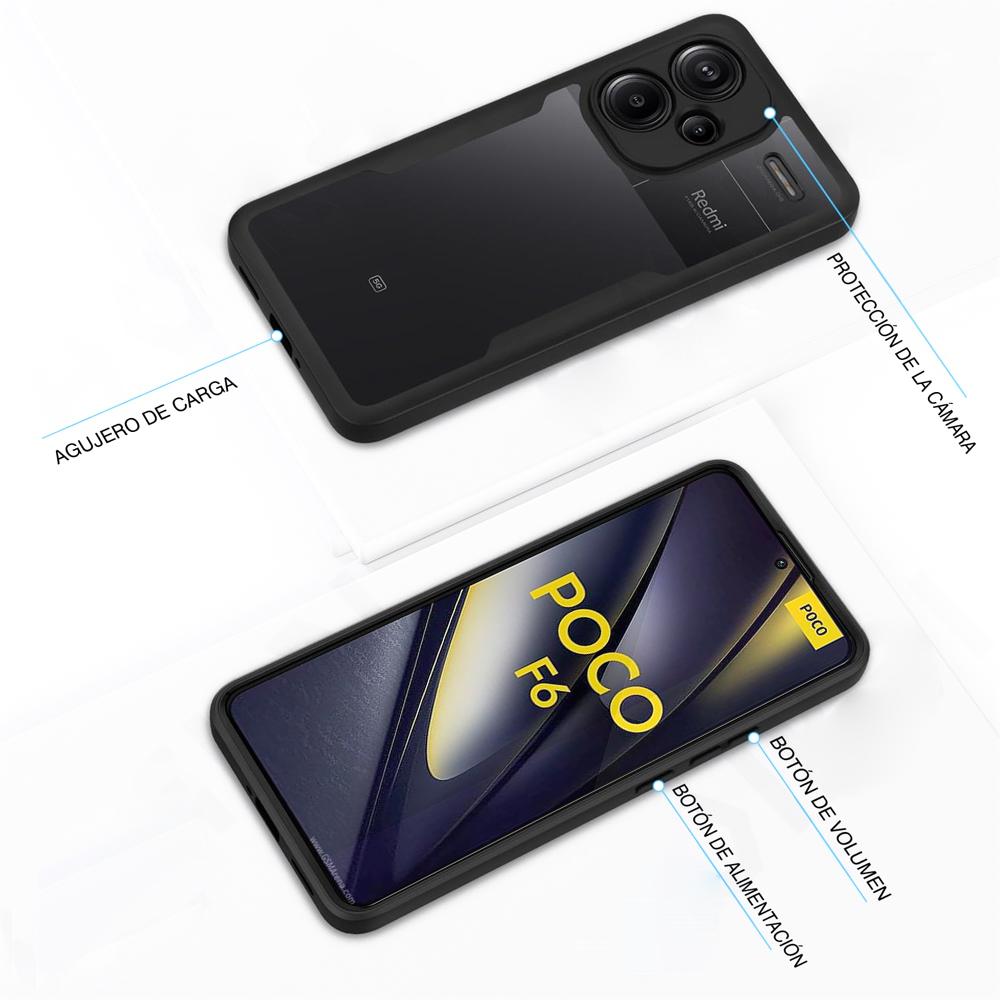 360 Full Cover Protection Cases For POCO F6 F5 F4 F3 X7 X6 Pro X5 X4 GT X3 NFC M6 M5S M4 M3 Pro 5G Screen Shockproof Phone Cover