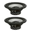 4 Pcs Coaxial Car Speaker 180W Tweeter Subwoofer 6.5in Coaxial Car Speaker Set Car Stereo