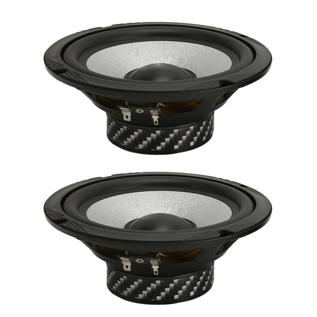 4 Pcs Coaxial Car Speaker 180W Tweeter Subwoofer 6.5in Coaxial Car Speaker Set Car Stereo