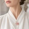Spilla a forma di cigno Spilla con strass Stile vintage elegante Accessori moda Spilla decorativa per spille da abbigliamento e indumenti