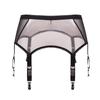 Moody Aesthetic Metal Clip Suspender Harness For Womens Hosiery Seductive Intimate Wear High Shine Surface Wedding Costumes Pole Dance Enticing look